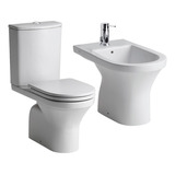 Inodoro Con Mochila Bidet Varese Ferrum Doble Descarga 1a