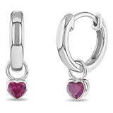 Pendientes In Season Jewelry De Plata De Ley 925 Con Efecto