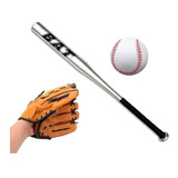 Set Bate De Beisbol Aluminio Con Pelota  + Guante