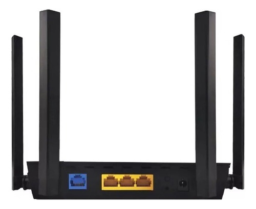 Roteador Gigabit Ex141 Wi-fi 6 Dual Band Ax1500 Cor Preto