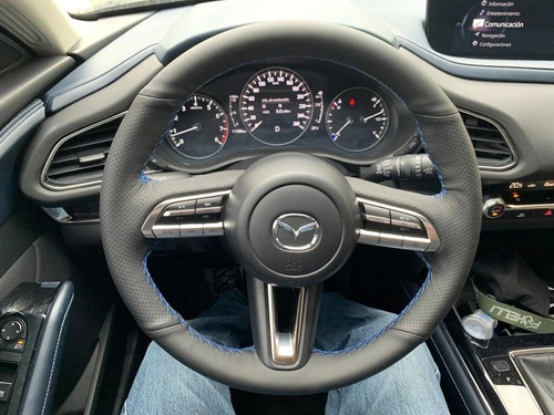 Funda Forro Cubre Volante Mazda 3 Cx30 2019-2024 Piel Geniun