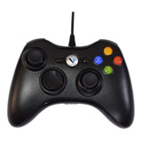 Control Alámbrico Negro Compatible Con  Xbox 360 :: Vz