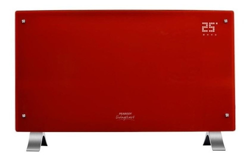 Vitroconvector Peabody 2000w Rojo Pe-vqd20r Digital