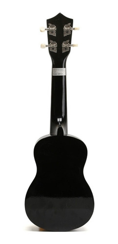 Ukelele De Madera Soprano Con Funda Manual Y Lecciones