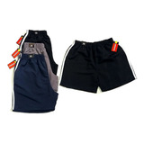 Kit 05 Shorts Em Tactel - Masculino Várias Cores P/ Academia