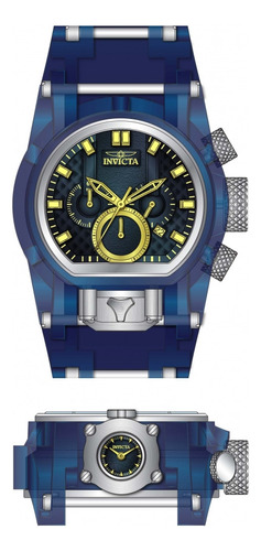 Invicta Bolt Zeus Magnum 44471 52mm Original Lancamento Azul