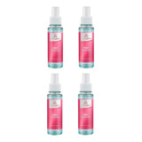 Kit 4 Prep Any Lovy Higienizador 120ml Spray Unhas Limpeza