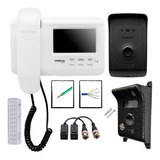 Kit Interfone Camera Ivr 1010 Intelbras Cabo E Protetor