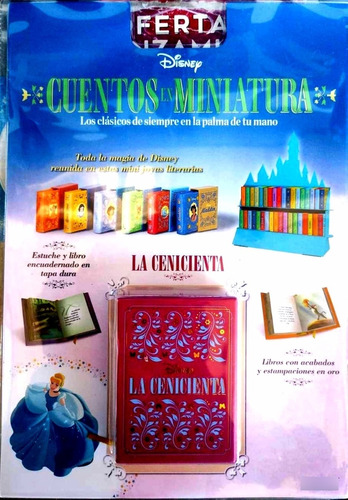 Cuentos En Miniatura Disney Editorial Salvat # 7 Cenicienta 