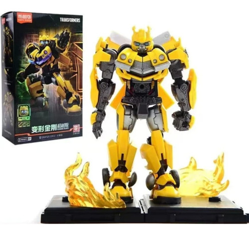 Action Figure Transformers Bumblebee Rise Beasts model kit