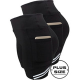 Kit 2 Bermudas Plus Size Suplex Shorts Academia Grossa