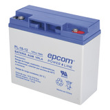4 Baterías Pilas Recargable Epcom 12 Volts 18 Ah Multiusos