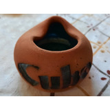 Cenicero Artesanal Traído De Cuba Para Habanos En Ceramica