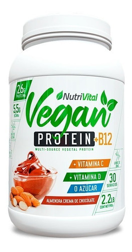 Vegan Protein+ B12 Nutrivital - Envío Gratis