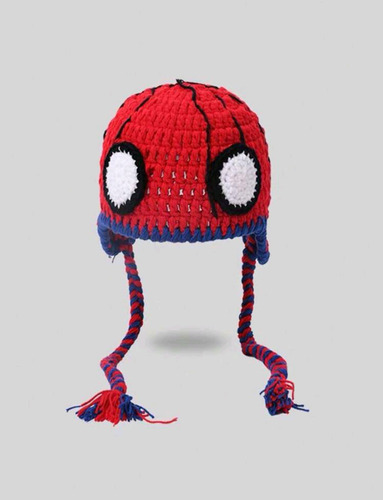 Gorro Tejido A Mano De Mayday Parker/spiderman