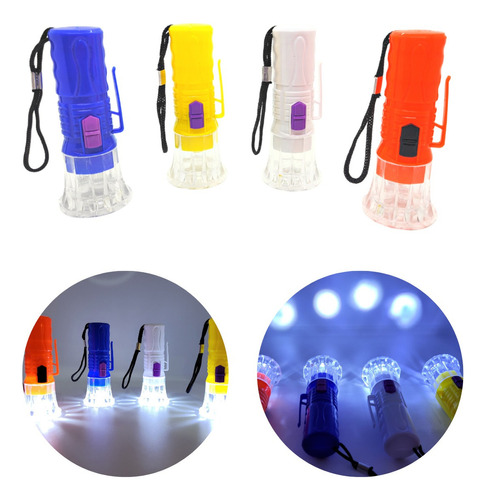 Souvenir X 10 Linterna Cordon Luz Led Cumple Pijamada Spa