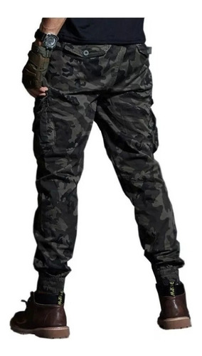 Pantalones Casuales Para Hombre, Militares, Tácticos,camufl