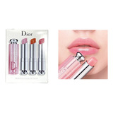 3x Batom Dior Addict Lip Glow 001 Pink 004 Coral 012 Rose 