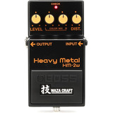 Boss Hm-2w Waza Craft - Pedal De Distorsión De Metal Pesad.