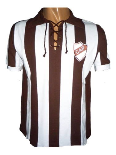 Camiseta De Platense Retro 1922 Con Cordon Y Escudo