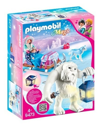 Playmobil 9473 Trol De Nieve Magic Yeti Hombre De Las Nieves