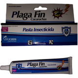 Juego De 2 Plaga Fin Cucarachicida Gel 50 Gr Excelente