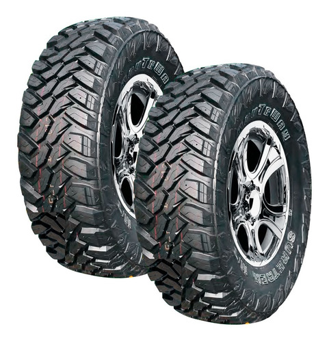 Kit 2 Llantas Routeway Lt285/70 R17 Suretrek M/t 121/118q