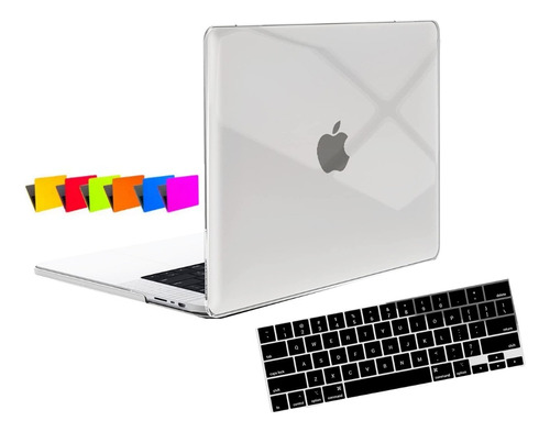 Kit Capa Case Para Macbook Pro 14 A2779 + Pelicula D Teclado