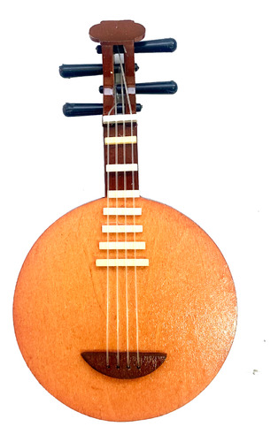 Miniatura Instrumentos Musicais: Yueqin - Edição 49