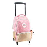 Mochila Escolar Wilson Mochilas Escolares Con Ruedas Color Rosa 38l