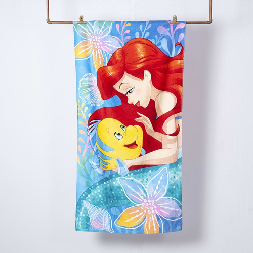 Toalla  Playa Disney Algodón  70x140 Cm Licencias