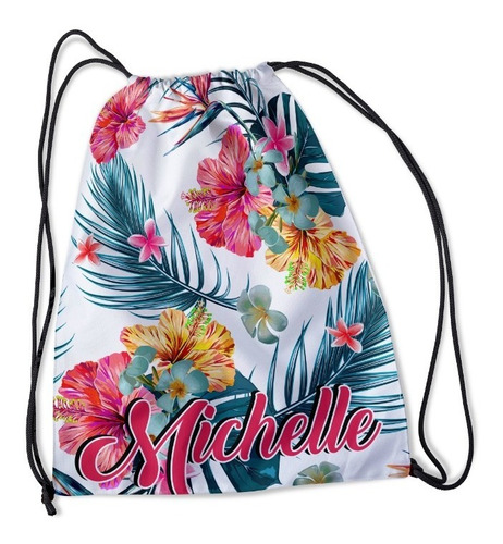 Tulas Personalizadas Diseño Tropical Tela Antifluido 