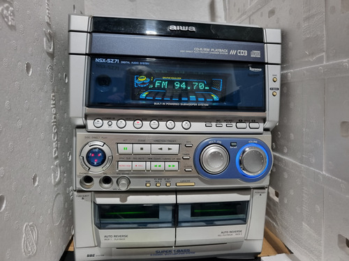 Mini System Aiwa Nsx-sz71 -antes Favor Ler Tudo. 