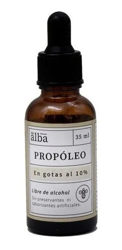 Propóleo Puro En Gotas 10% Libre De Alcohol 35ml Orgánico 