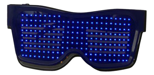 Diy Edit Bluetooth Led Glasses App Control Para Raves Sports