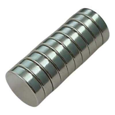 10 Imanes De Neodimio De 12mm X 3mm Redondos | MercadoLibre