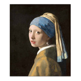 Cuadro Canvas  Bastidor La Joven De La Perla Vermeer 40x50cm