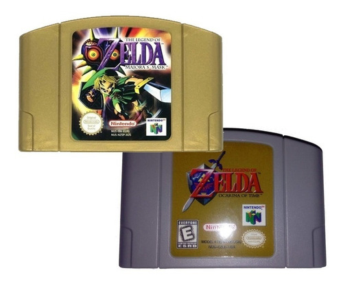 The Legend Of Zelda Ocarina Of Time + Majoras Mask N64 R-pr0