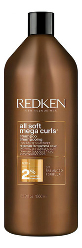  Shampoo  Redken  All Soft Mega Curls  1000ml