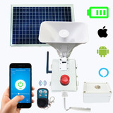 Alarma Vecinal Solar Wifi Rf Boton D Panico 100 Usuarios App