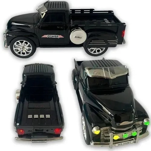 Radio Parlante Fm, Bluetooth, Microsd, Usb Altavoz Carro 4x4