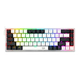 Teclado Gamer Ts68b Redragon 68 Teclas Red Transparente Rgb