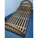 Cama 1 Plaza De Madera Maciza