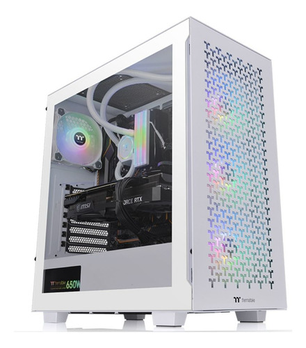 Gabinete Mid Tower Thermaltake V350 Blanco Argb 2