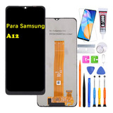 Pantalla Lcd Táctil Para Samsung A12 A125m Original A125f