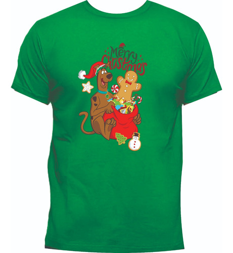 Camisetas Navideñas Scooby Doo Navidad 