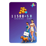 Cartão Gift Card Avakin Life - 11.500 Avacoins + 50 Gemas