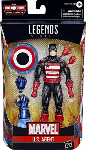 Us Agent Marvel Legends Retro Capitan America U.s. Agent