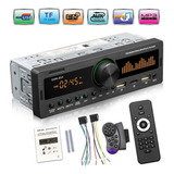 1din Car Radio Media Handsfree Mp3 Player Fm Am Audio 12v
