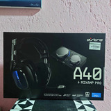  Astro A40tr For Ps4/pc + Mixamp Pro Tr Color Negro